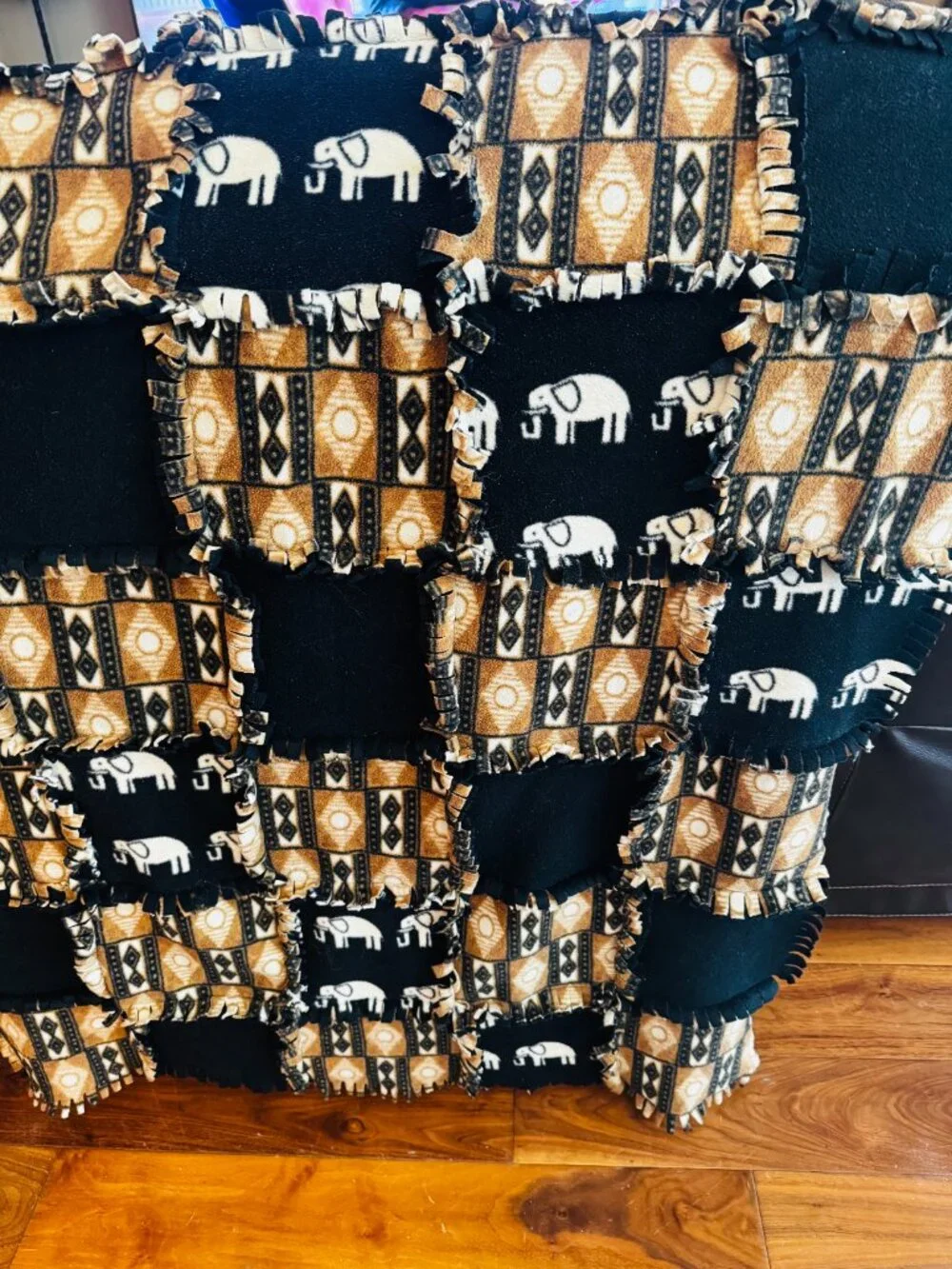 Handmade Fleece Blanket 49x64